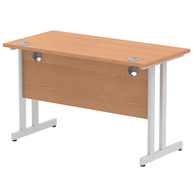 impulse 1200mm slimline desk cantilever leg