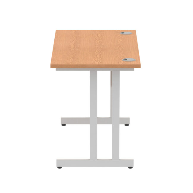 impulse 1200mm slimline desk cantilever leg