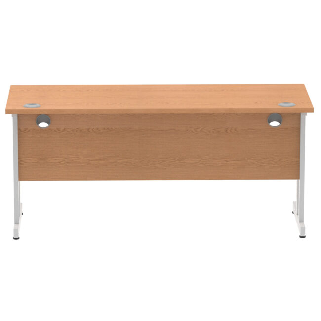 impulse 1600mm slimline desk cantilever leg