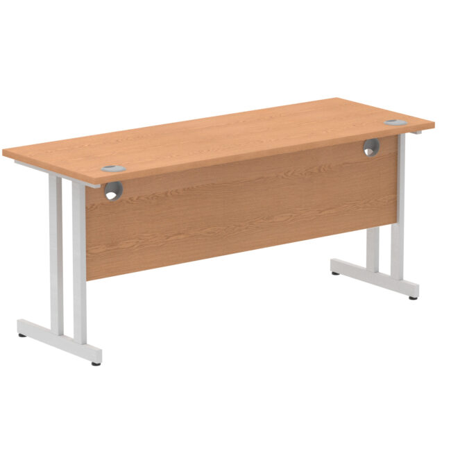 impulse 1600mm slimline desk cantilever leg