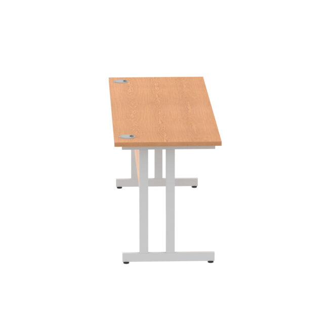 impulse 1800mm slimline desk cantilever leg