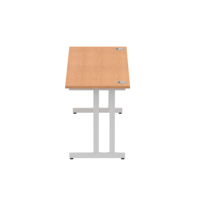 impulse 1800mm slimline desk cantilever leg