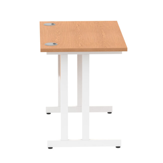 impulse 1000mm slimline desk cantilever leg