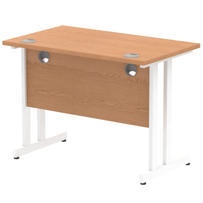 impulse 1000mm slimline desk cantilever leg