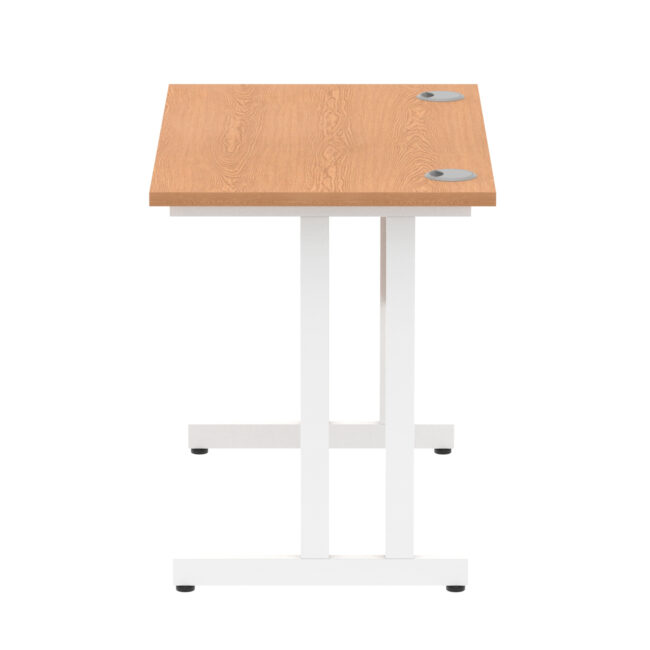 impulse 1000mm slimline desk cantilever leg