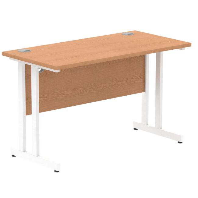 impulse 1200mm slimline desk cantilever leg