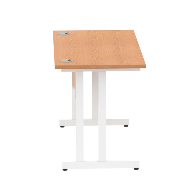 impulse 1200mm slimline desk cantilever leg