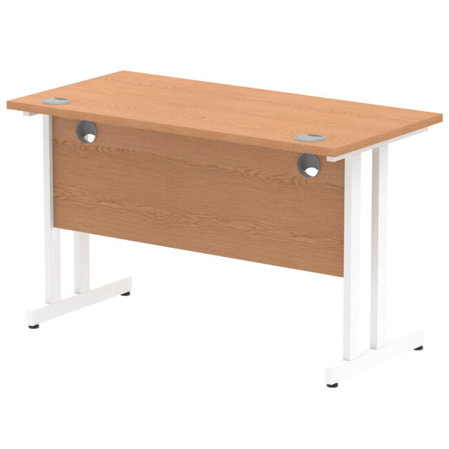 impulse 1200mm slimline desk cantilever leg