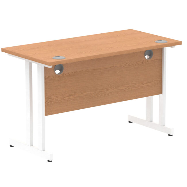 impulse 1200mm slimline desk cantilever leg