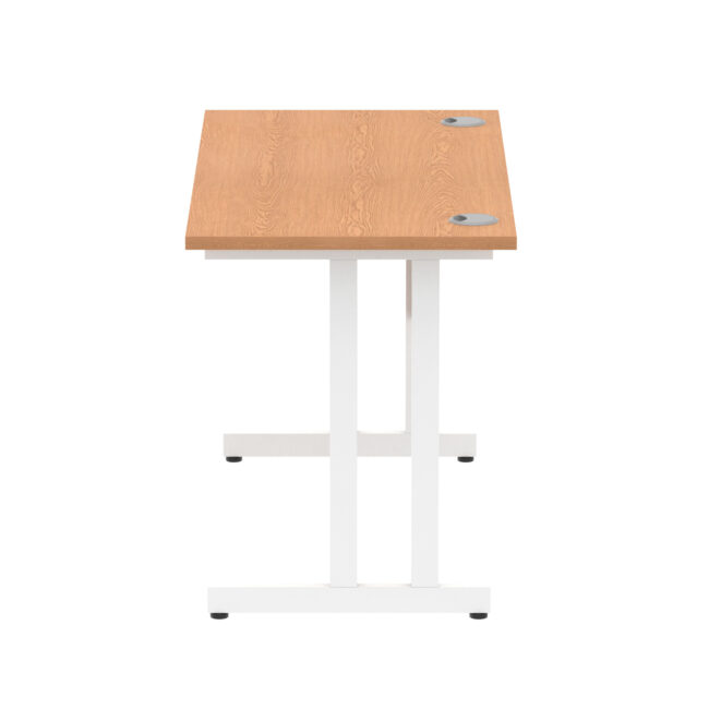 impulse 1200mm slimline desk cantilever leg