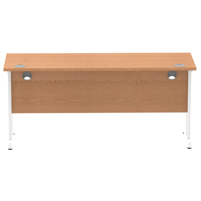 impulse 1600mm slimline desk cantilever leg