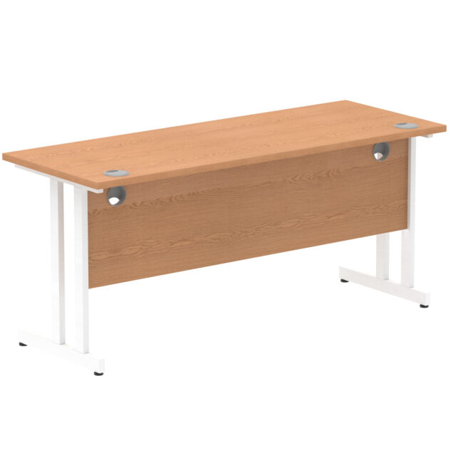 impulse 1600mm slimline desk cantilever leg