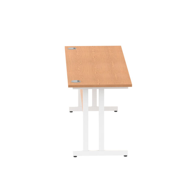 impulse 1800mm slimline desk cantilever leg