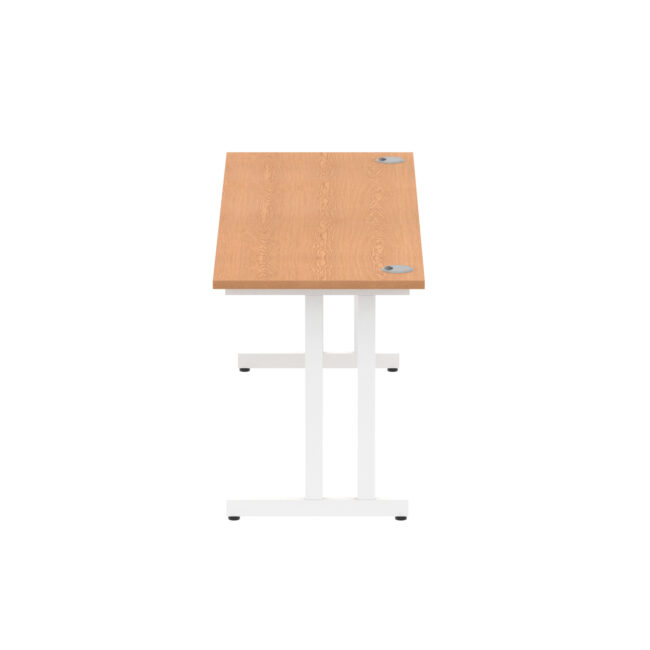 impulse 1800mm slimline desk cantilever leg