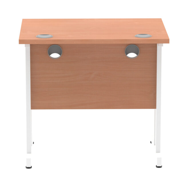 impulse 800mm slimline desk cantilever leg