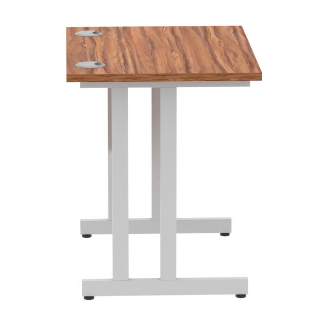 impulse 800mm slimline desk cantilever leg