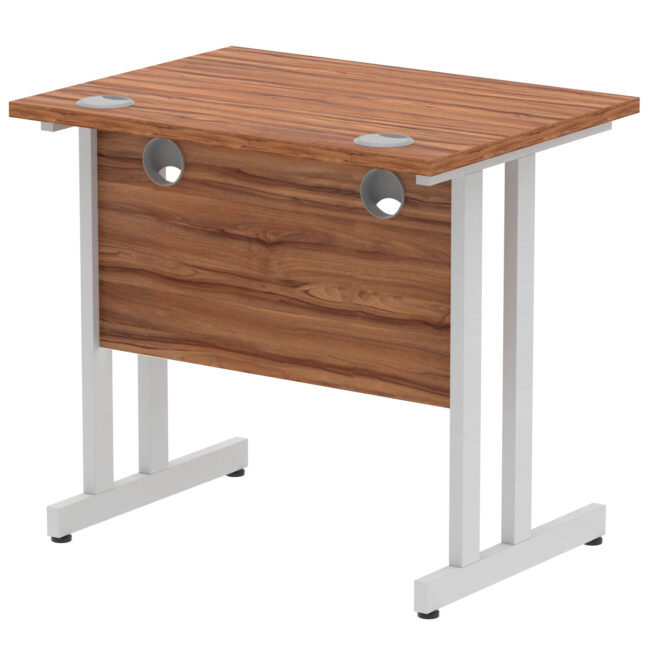 impulse 800mm slimline desk cantilever leg