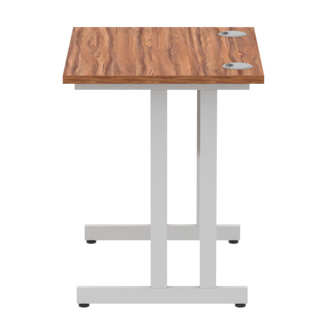 impulse 800mm slimline desk cantilever leg