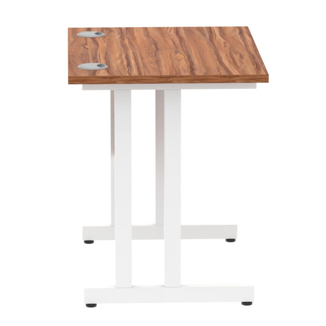 impulse 800mm slimline desk cantilever leg