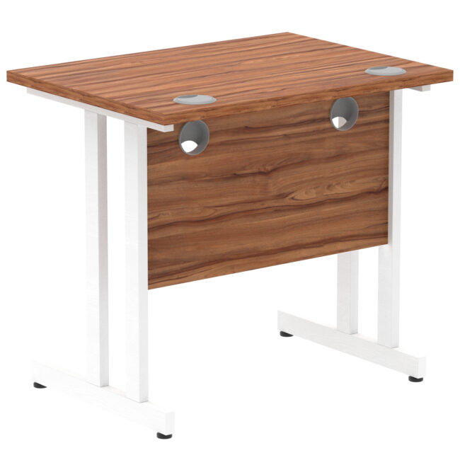 impulse 800mm slimline desk cantilever leg