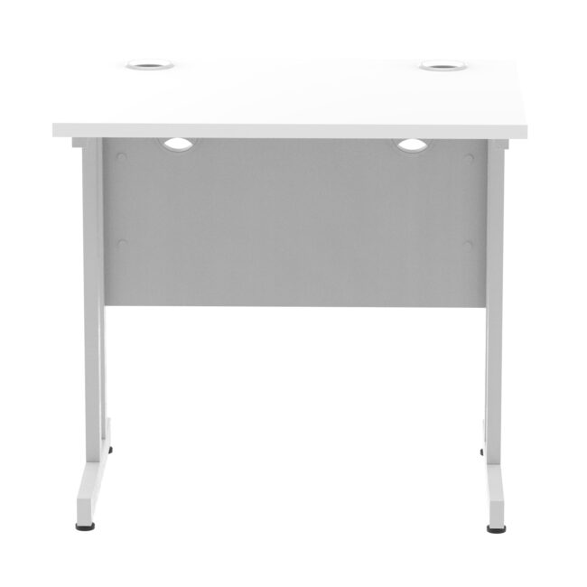 impulse 800mm slimline desk cantilever leg