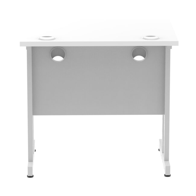 impulse 800mm slimline desk cantilever leg