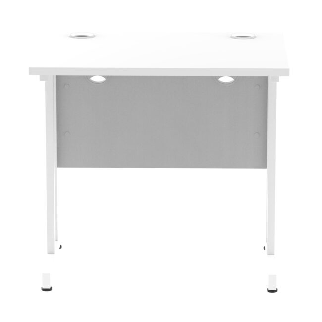 impulse 800mm slimline desk cantilever leg