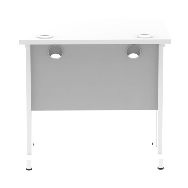 impulse 800mm slimline desk cantilever leg