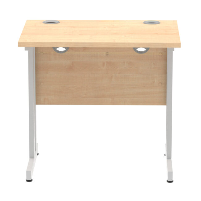 impulse 800mm slimline desk cantilever leg