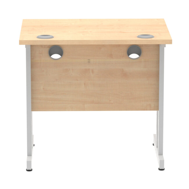 impulse 800mm slimline desk cantilever leg