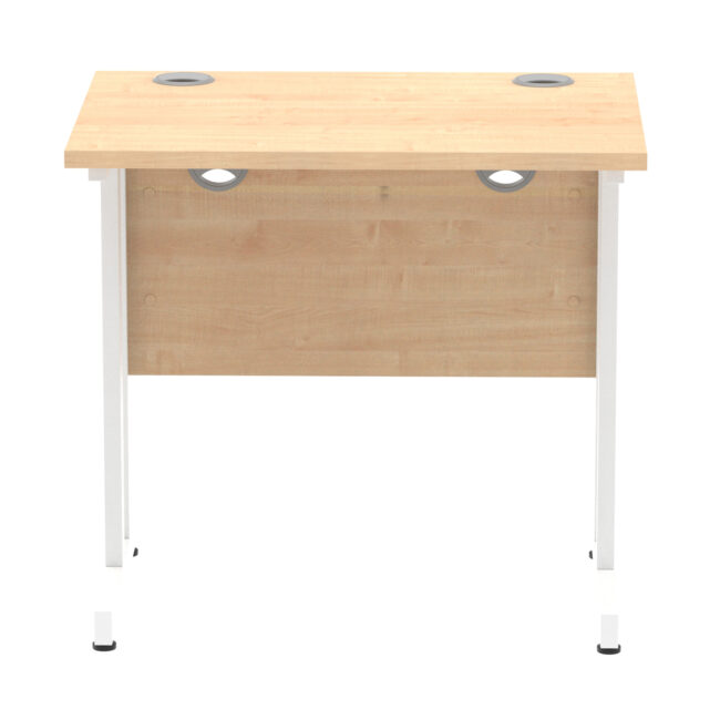 impulse 800mm slimline desk cantilever leg
