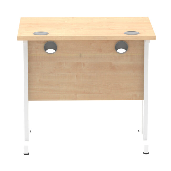impulse 800mm slimline desk cantilever leg