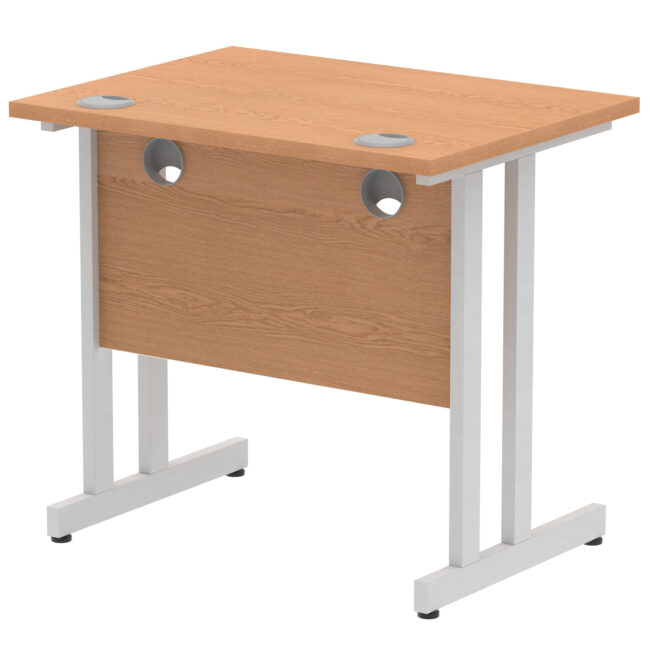 impulse 800mm slimline desk cantilever leg