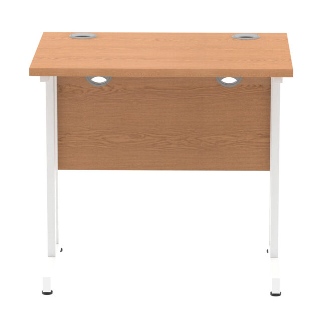 impulse 800mm slimline desk cantilever leg