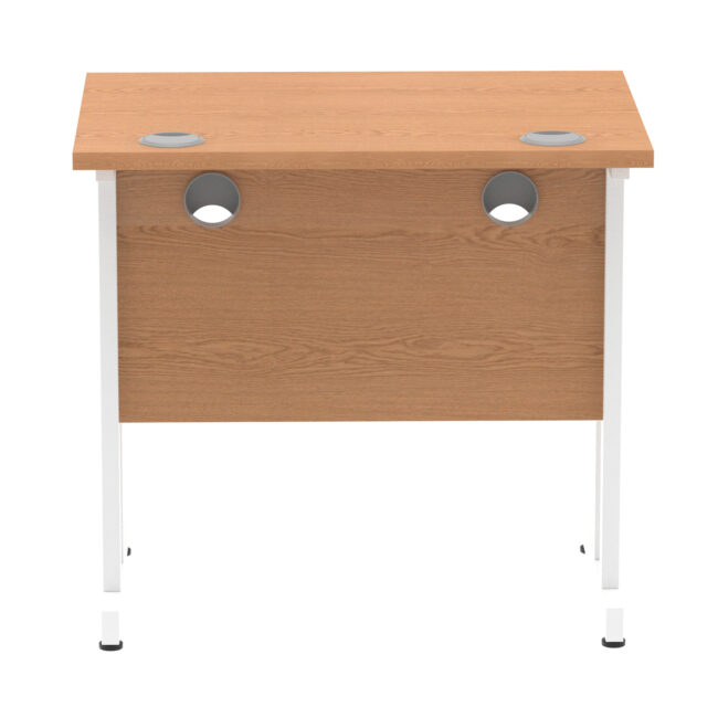 impulse 800mm slimline desk cantilever leg
