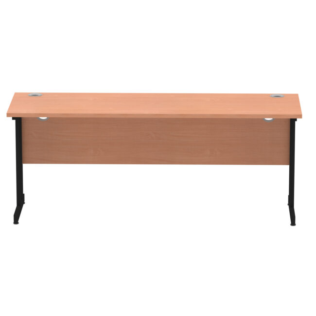 impulse 1800mm slimline desk cantilever leg