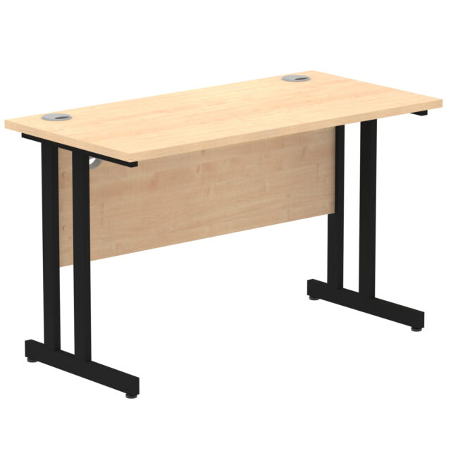 impulse 1200mm slimline desk cantilever leg