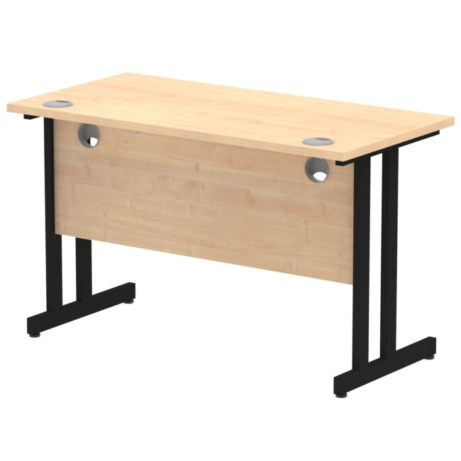 impulse 1200mm slimline desk cantilever leg