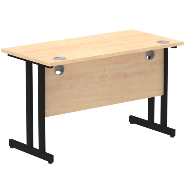 impulse 1200mm slimline desk cantilever leg