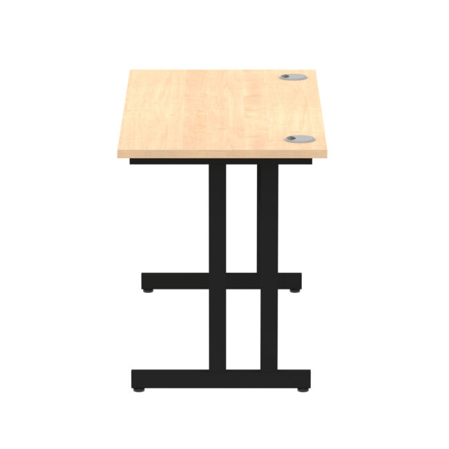 impulse 1200mm slimline desk cantilever leg