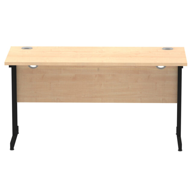 impulse 1400mm slimline desk cantilever leg
