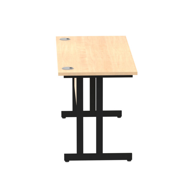 impulse 1400mm slimline desk cantilever leg