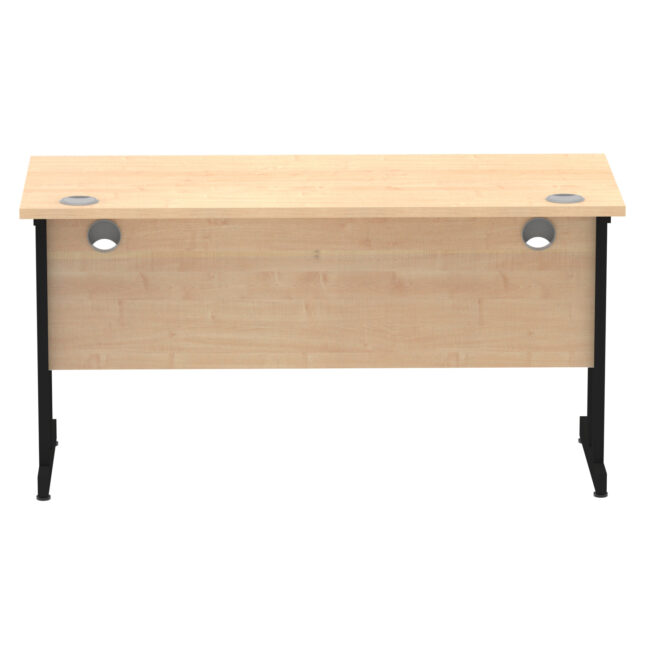 impulse 1400mm slimline desk cantilever leg