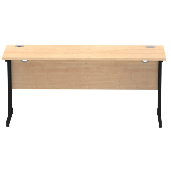 impulse 1600mm slimline desk cantilever leg