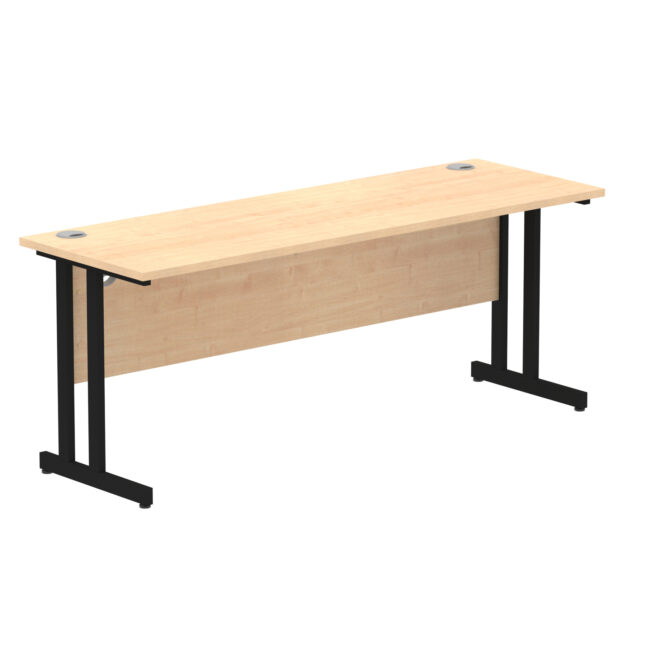 impulse 1800mm slimline desk cantilever leg