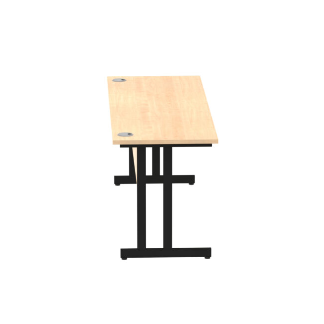 impulse 1800mm slimline desk cantilever leg