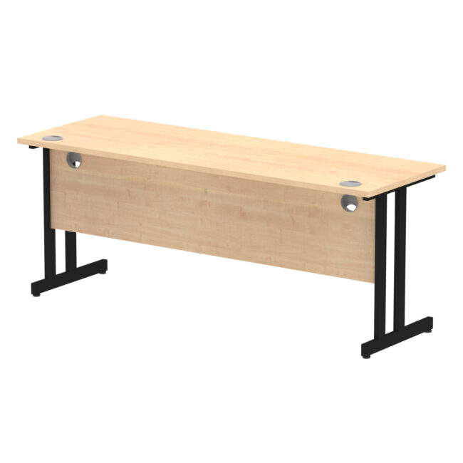 impulse 1800mm slimline desk cantilever leg