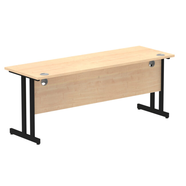 impulse 1800mm slimline desk cantilever leg