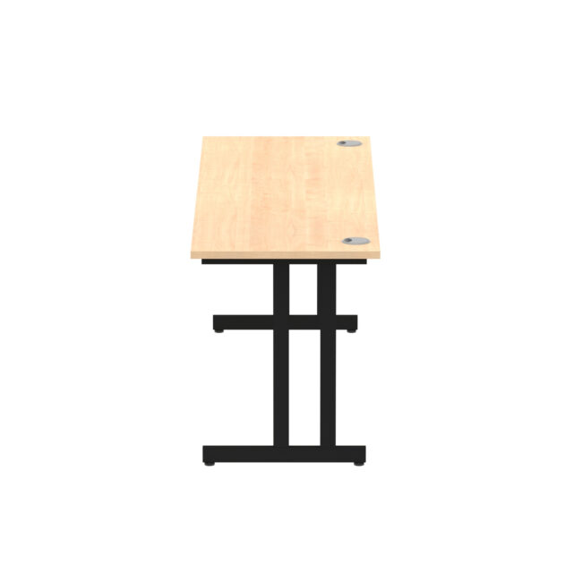 impulse 1800mm slimline desk cantilever leg