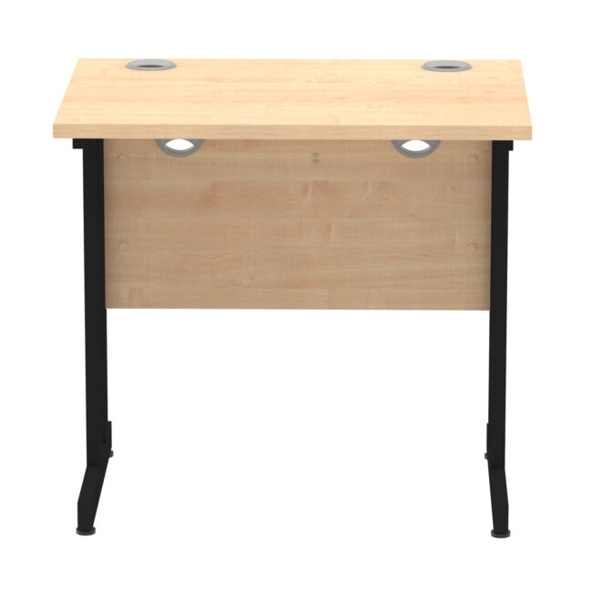 impulse 800mm slimline desk cantilever leg